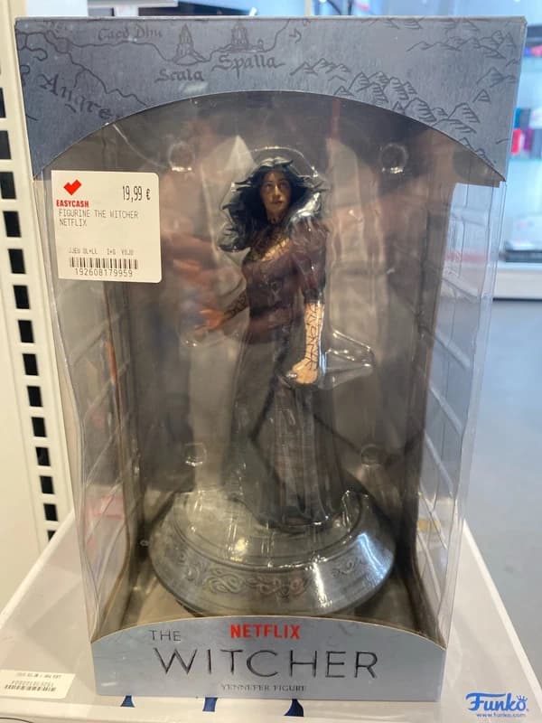 Figurine the witcher netflix