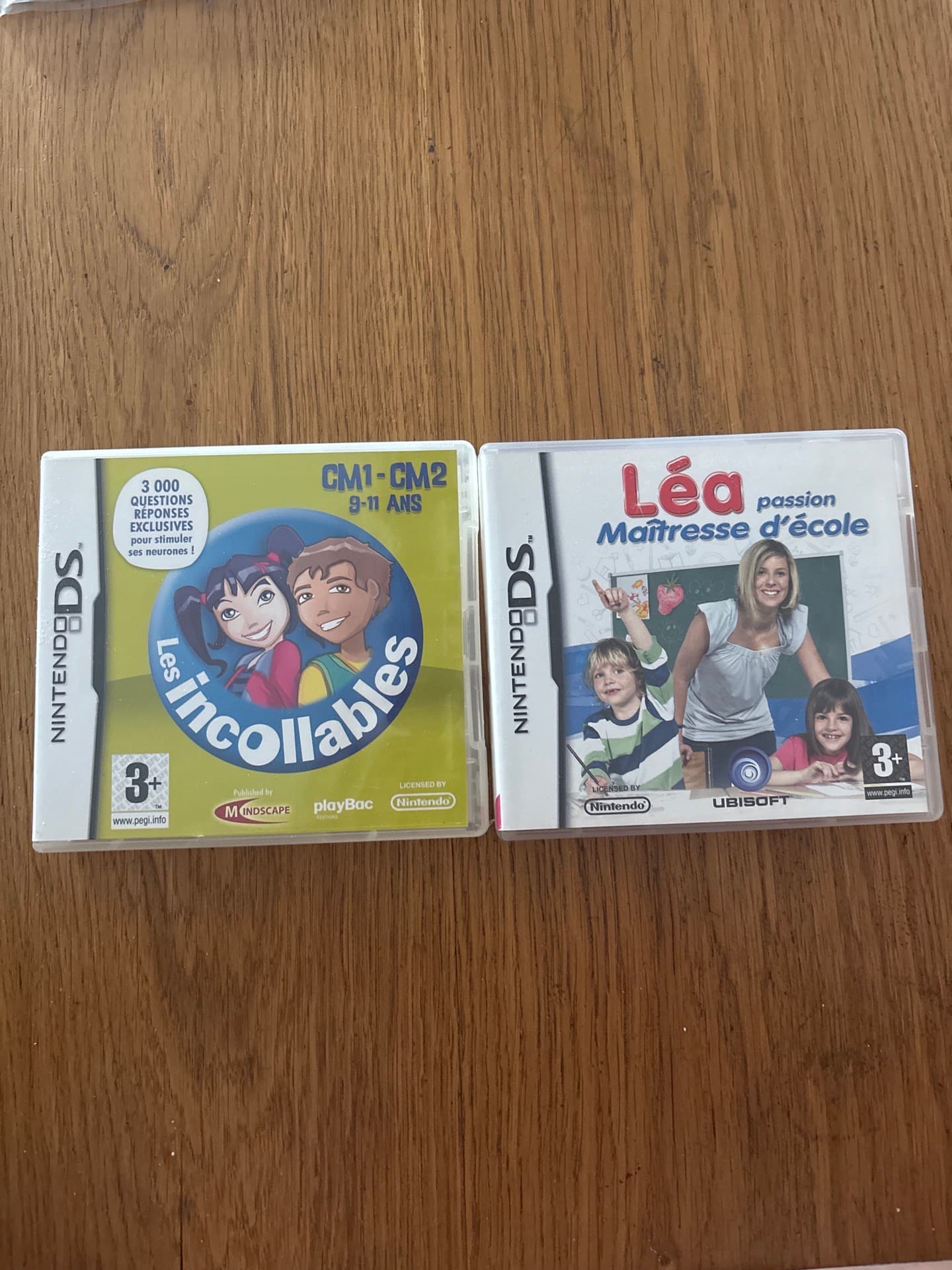 Lot de 2 jeux Nintendo DS