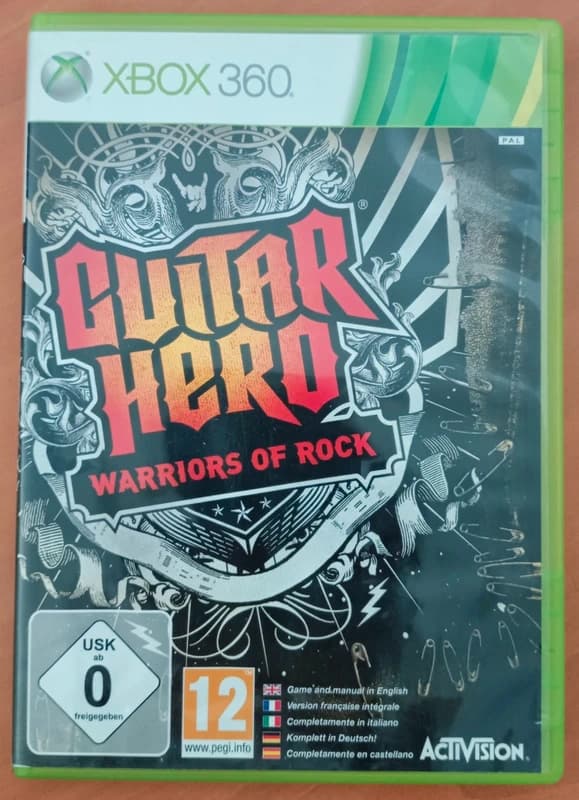 Guitar Hero Warriors Of Rock Xbox 360