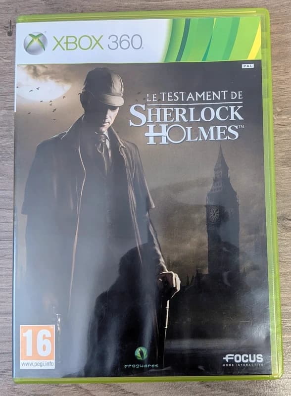 Le Testament de Sherlock Holmes Xbox 360