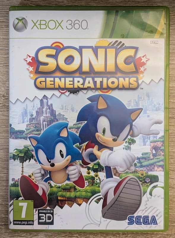 Sonic Generations Xbox 360