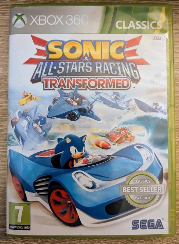 Sonic & Sega All-Star Racing - Transformed Xbox 360