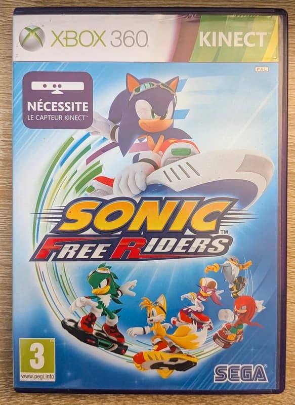 Sonic Free Riders Xbox 360