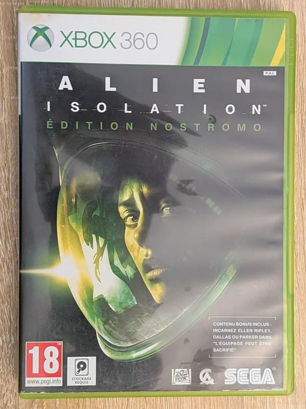 Alien Isolation Edition Nostromo Xbox 360