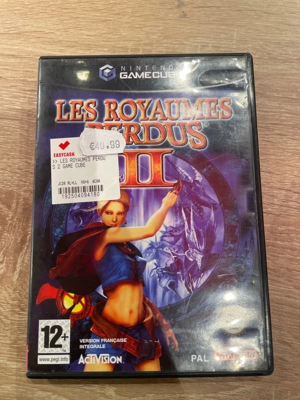 Le royaume perdu 2 Gamecube