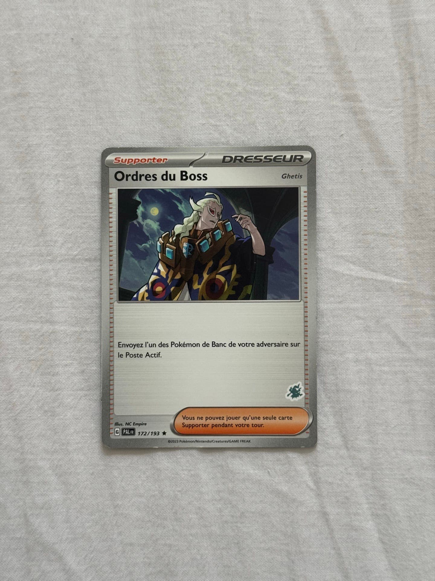Ordres du Boss (Ghetis)