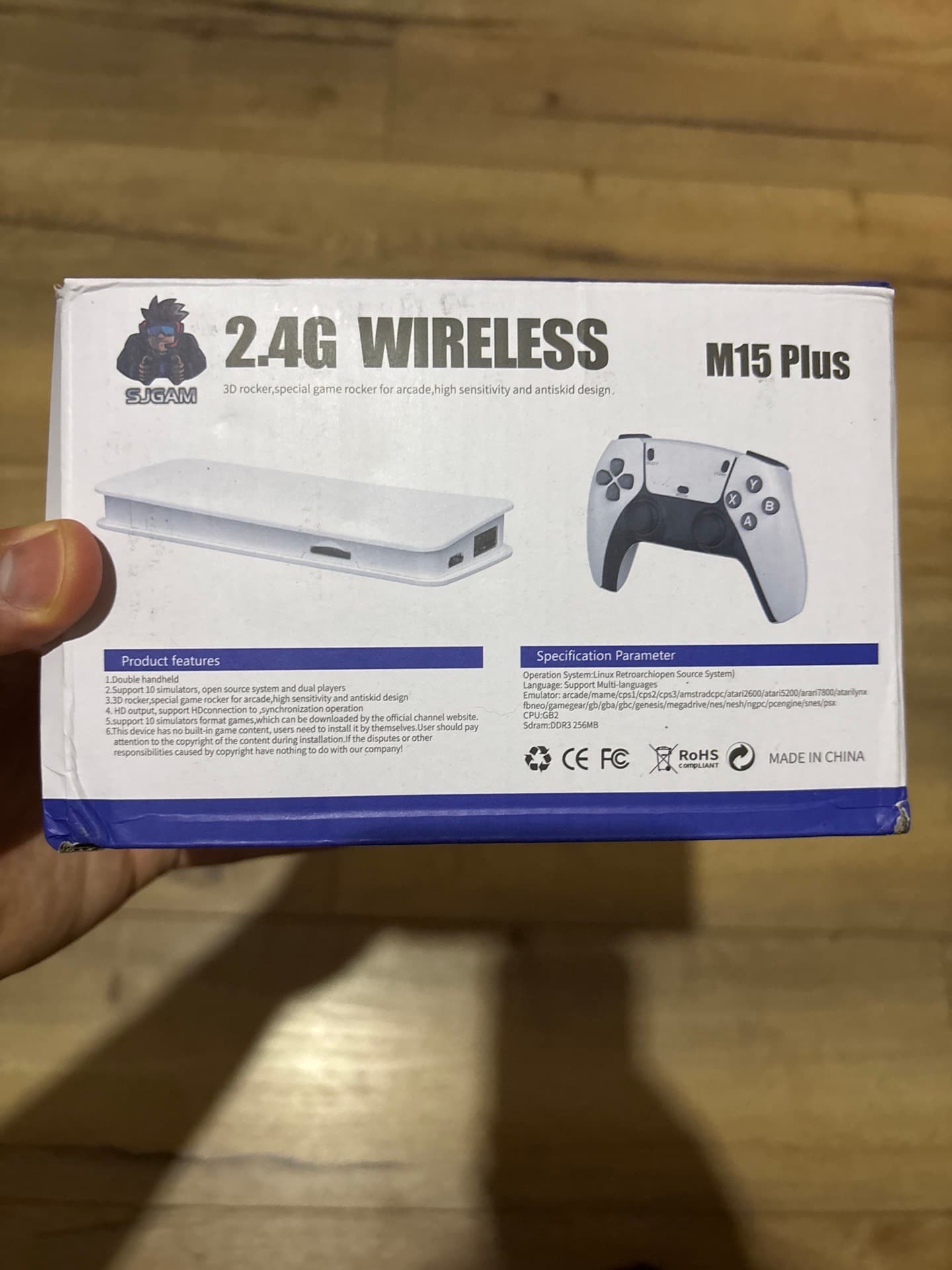 M15 Plus 2.4G Wireless Game Console