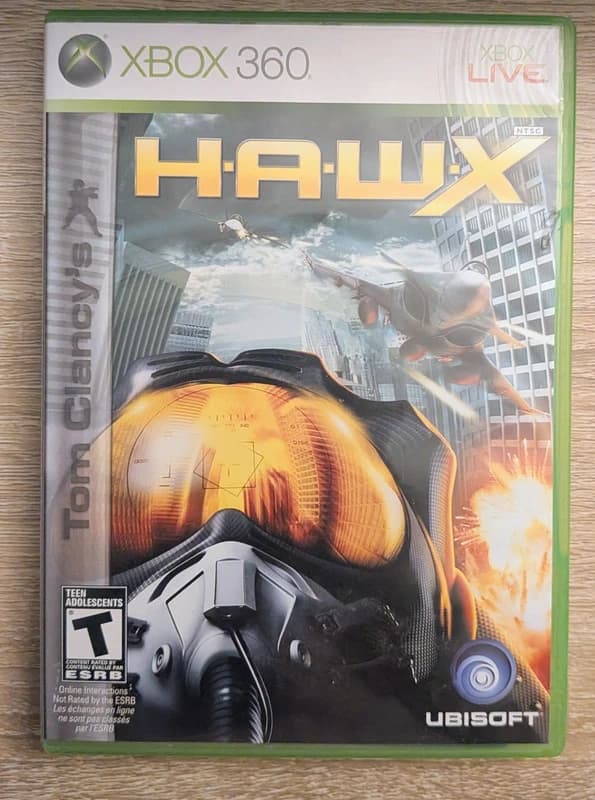 Tom Clancy's HAWX Xbox 360 PAL Usa / fr Rare