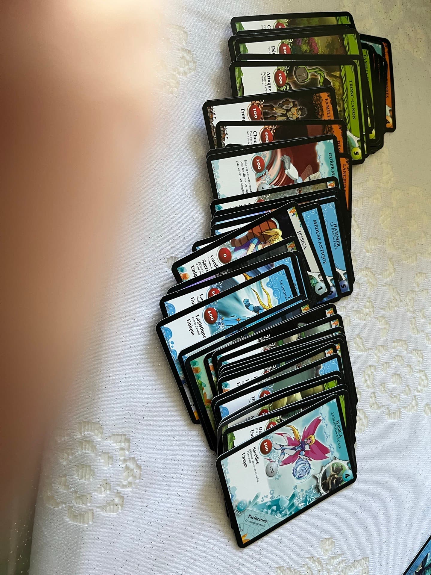 Lot de 54 cartes à collectionner Gormiti 