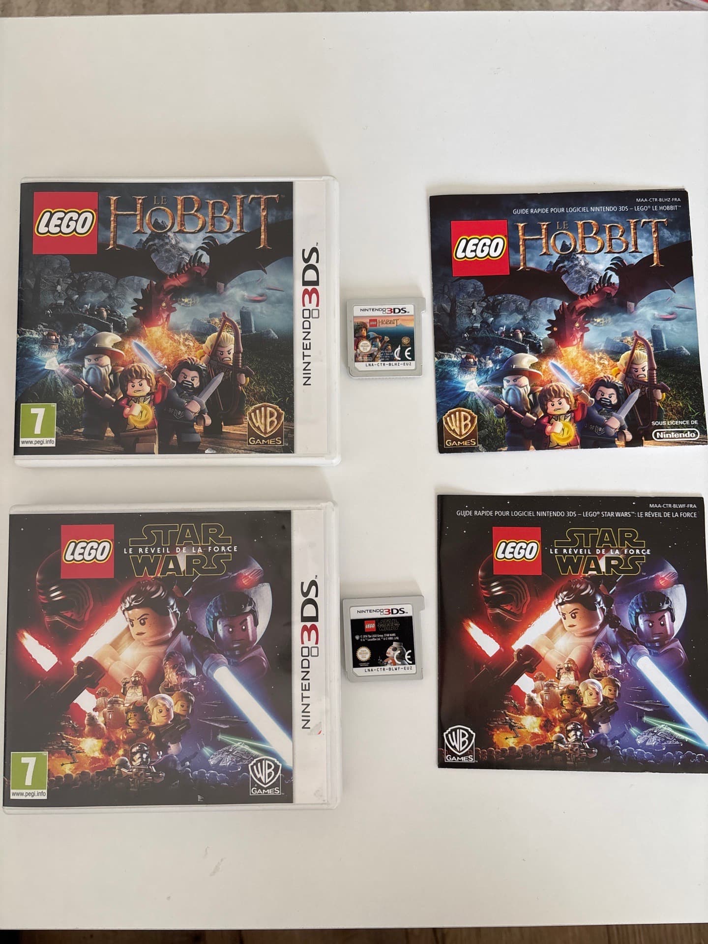 Lot de 2 jeux Nintendo 3DS