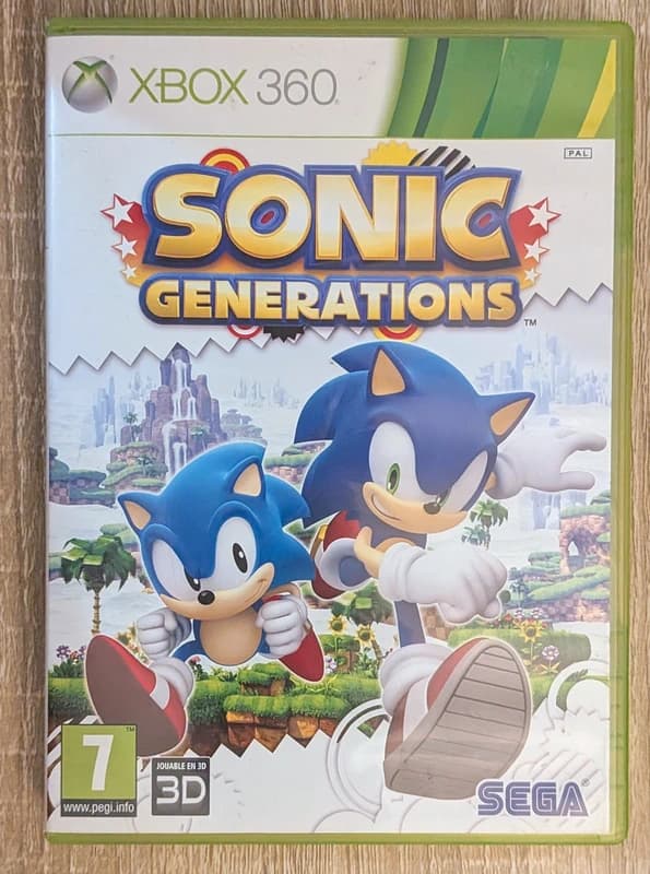 Sonic Generations Xbox 360