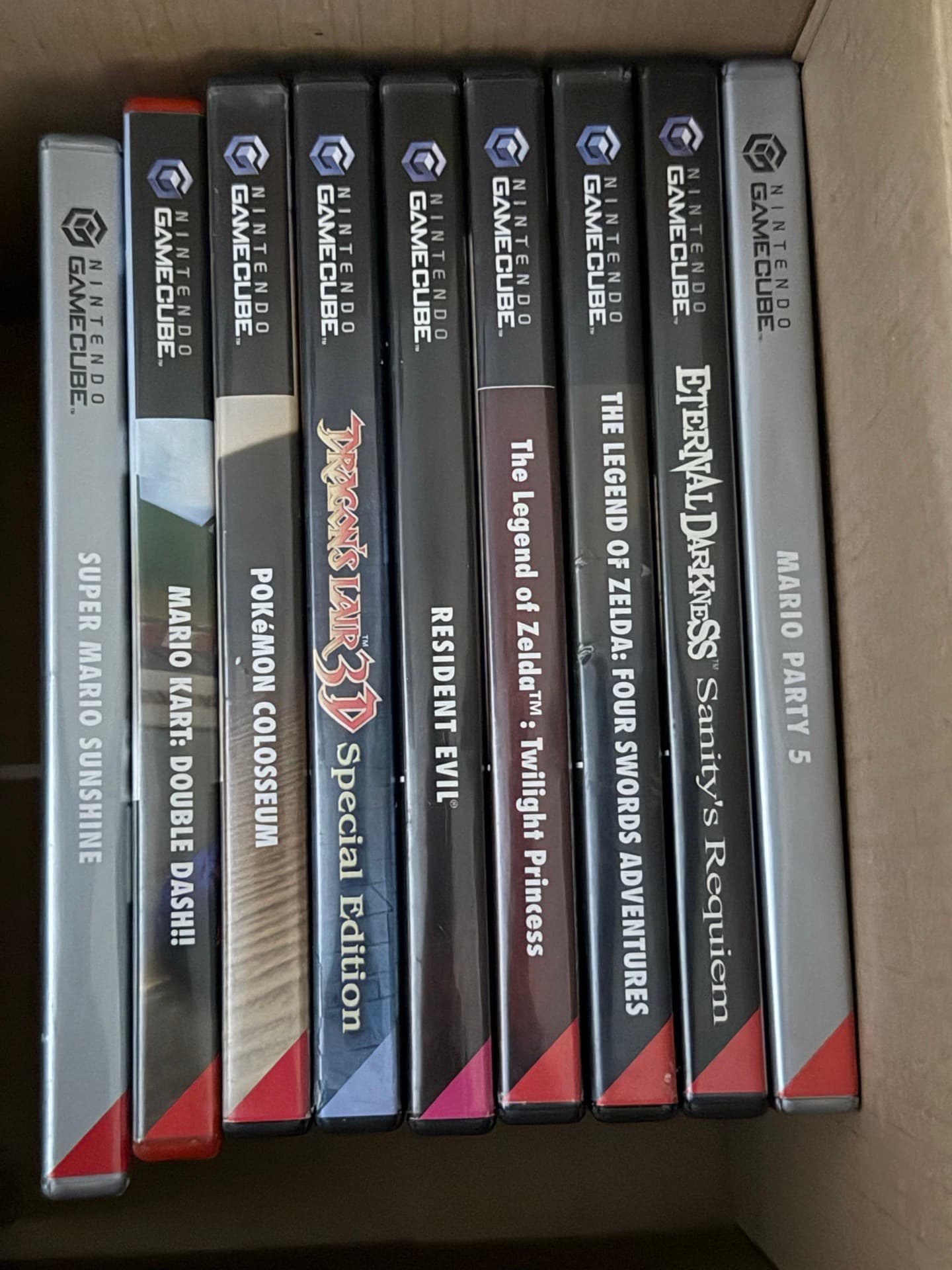 Lot de 9 jeux Nintendo GameCube