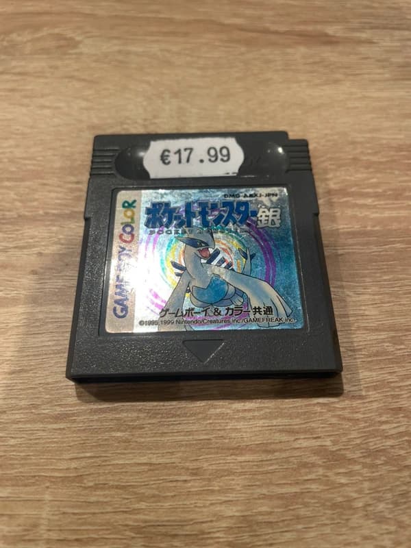 Pokémon version Argent édition Japonaise Gameboy Color
