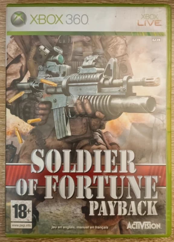 Soldier Of Fortune - Payback Xbox 360