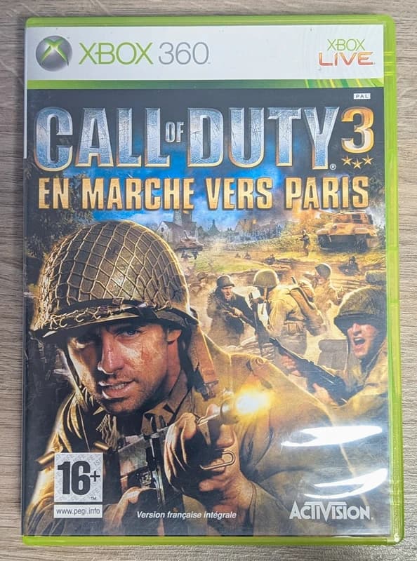 Call Of Duty 3 - En Marche Vers Paris Xbox 360