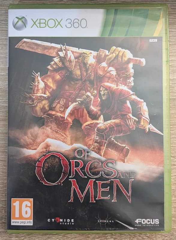 Of Orcs And Men Xbox 360