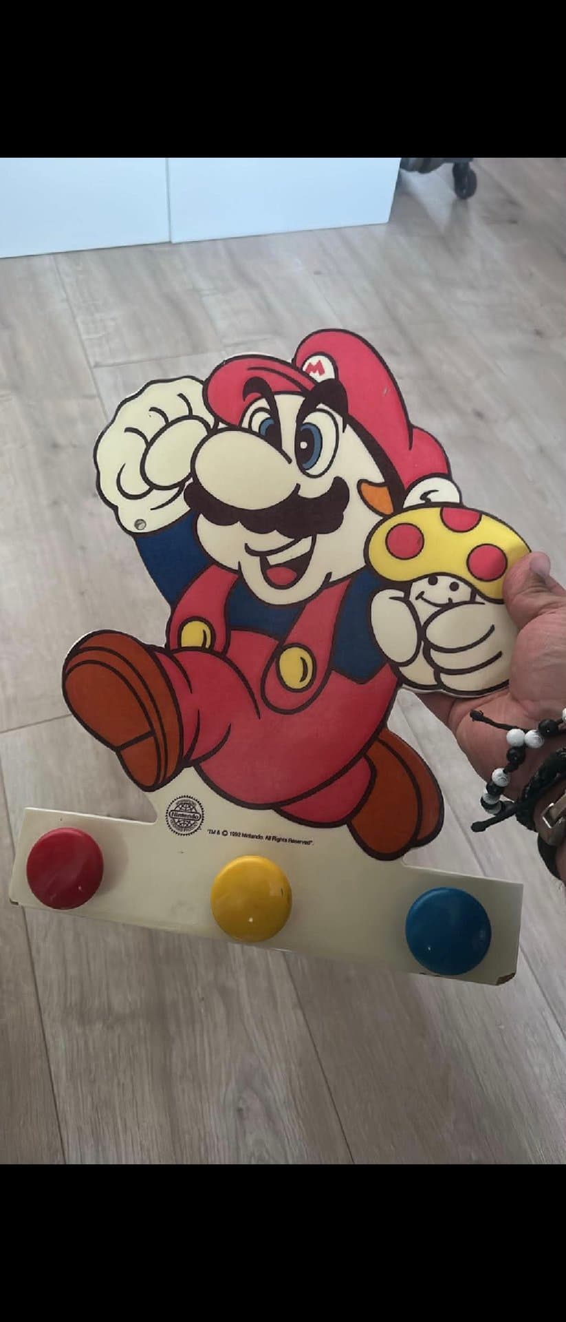 Patère murale Super Mario
