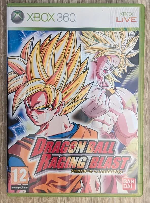DragonBall Raging Blast Xbox 360