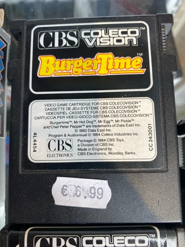 Burger time colecovision