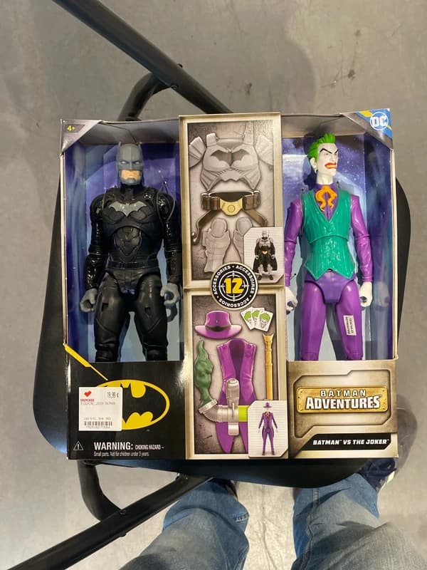 Figurine batman et le joker