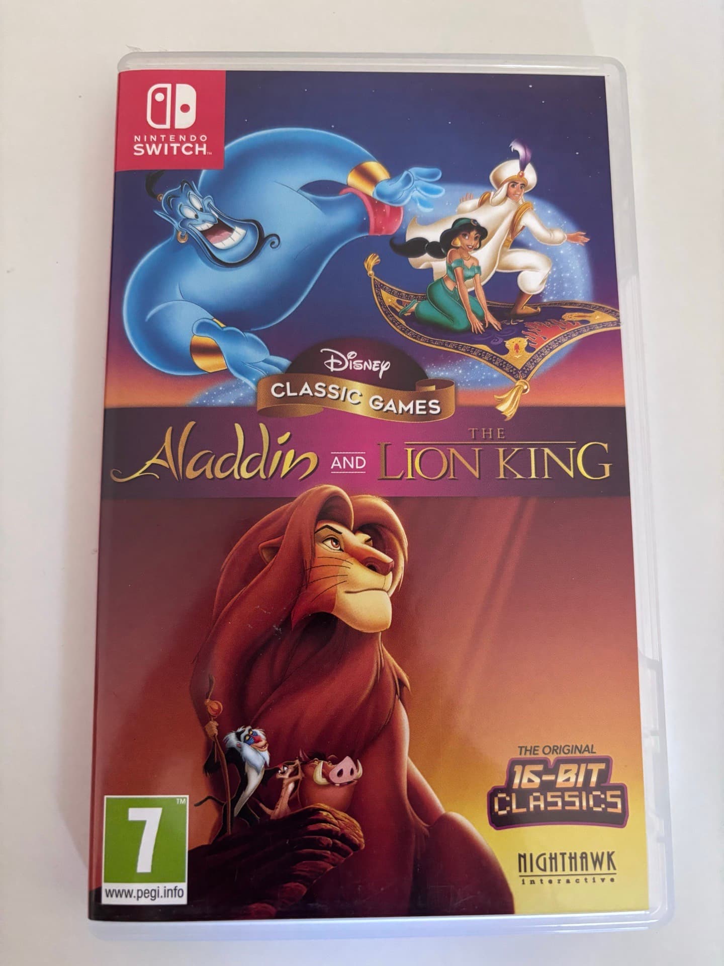 Disney Classic Games Aladdin and The Lion King