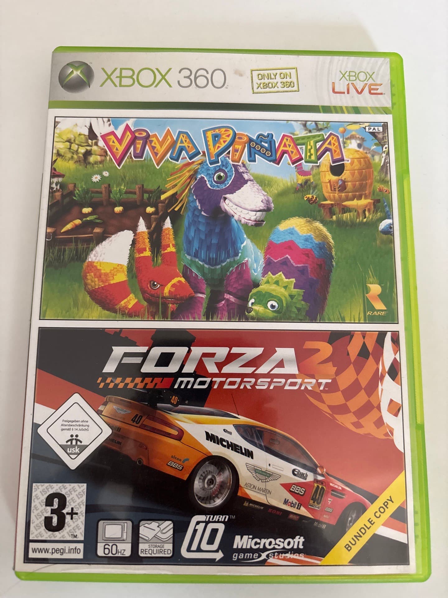 Lot de 2 jeux Xbox 360