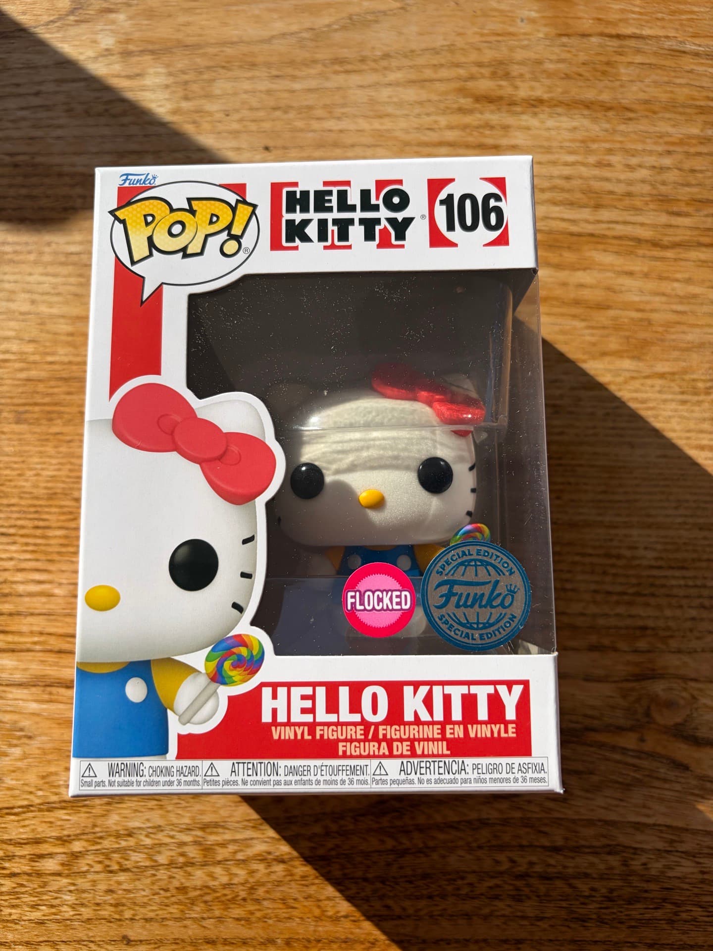 Funko Pop! Hello Kitty (Flocked Holiday Special Edition) #106