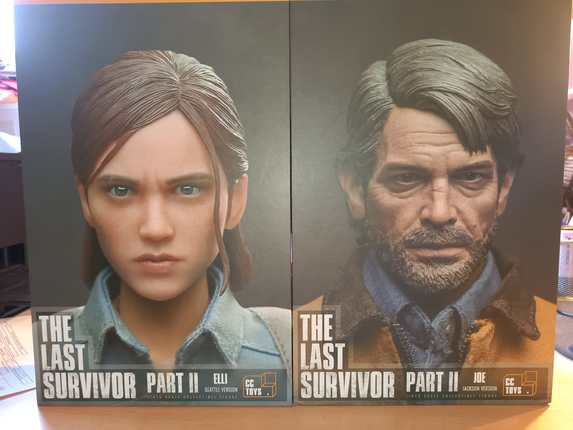 Lot de 2 figurines The Last Survivor Part II CC Toys