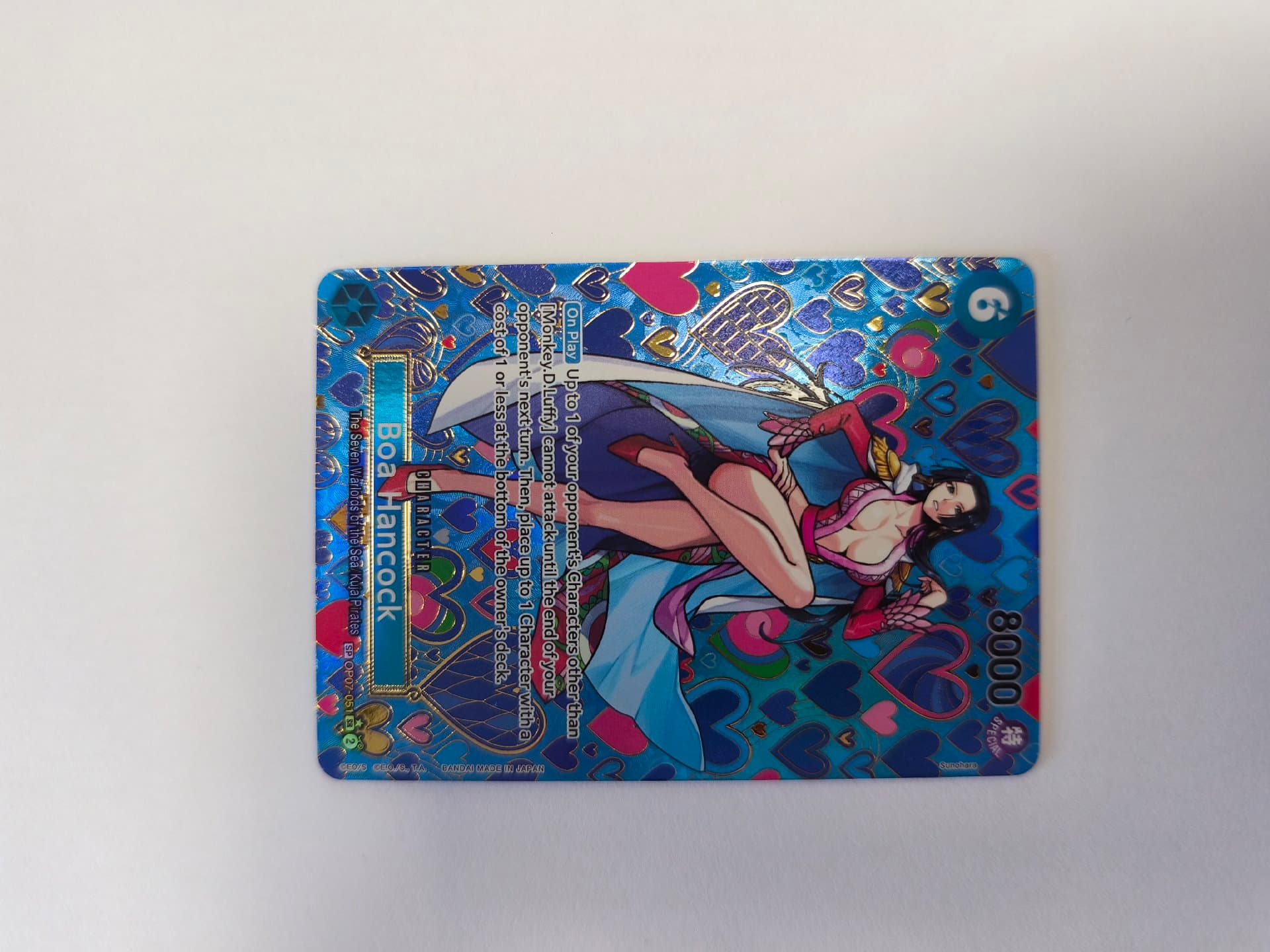 Boa Hancock One piece TCG secrète